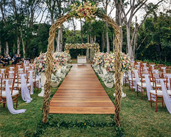 Casamento à luz do sol